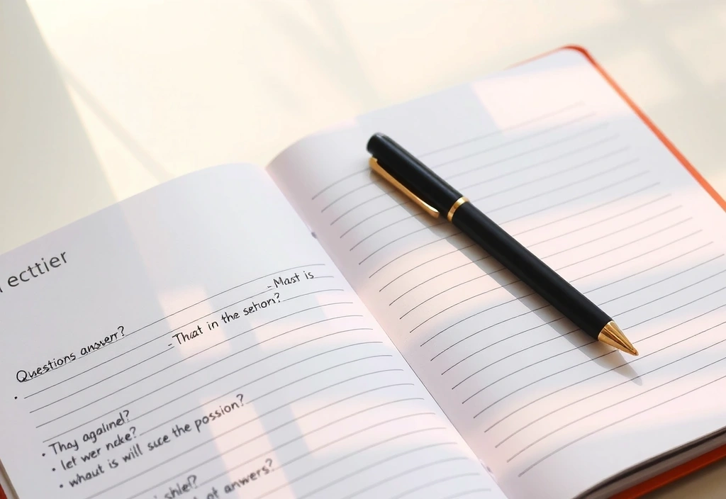 Anteckningar med frågor